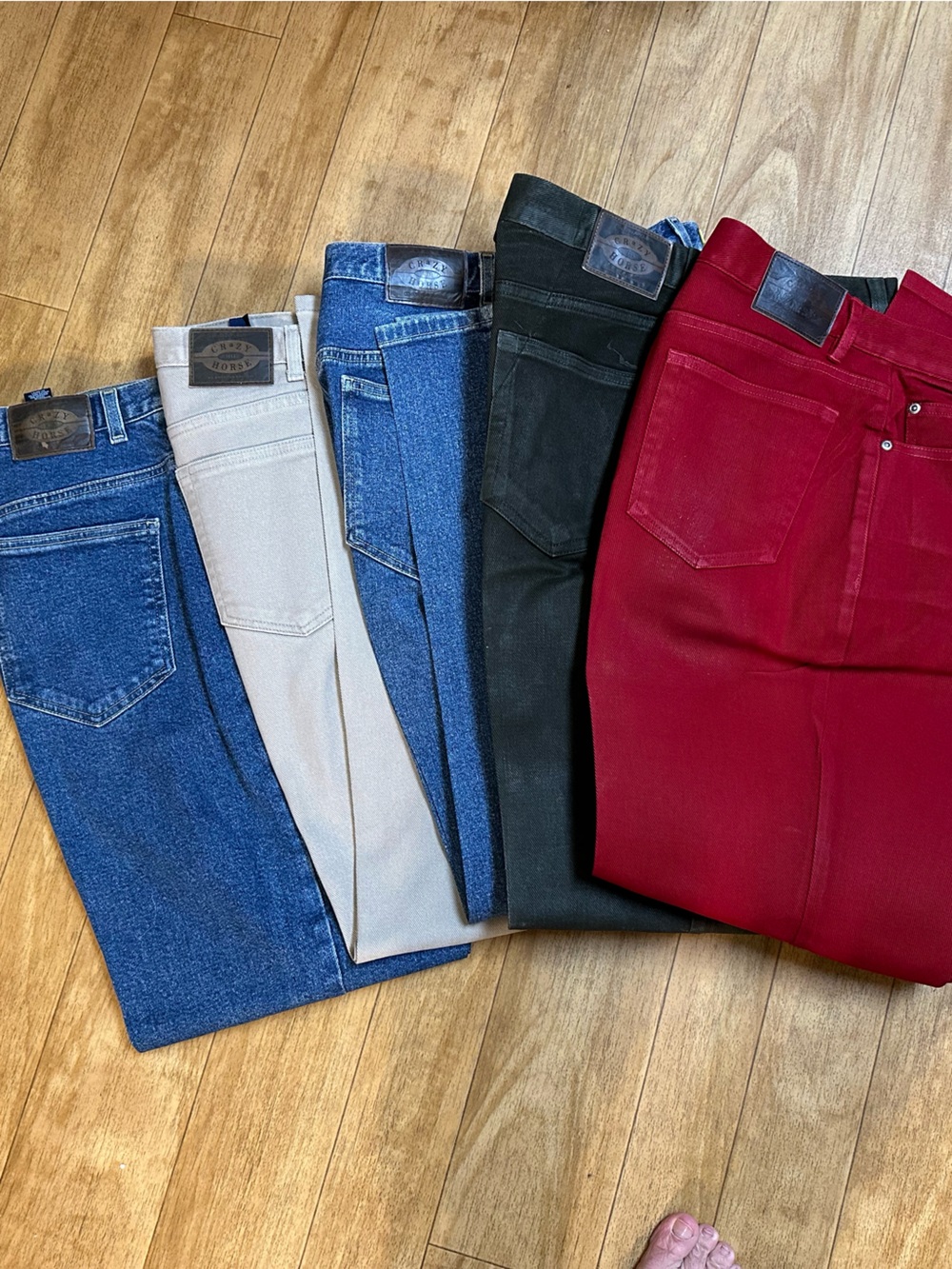 Lot of Crazy Horse Liz Claiborne Women’s Denim Jeans Size 10 various colors